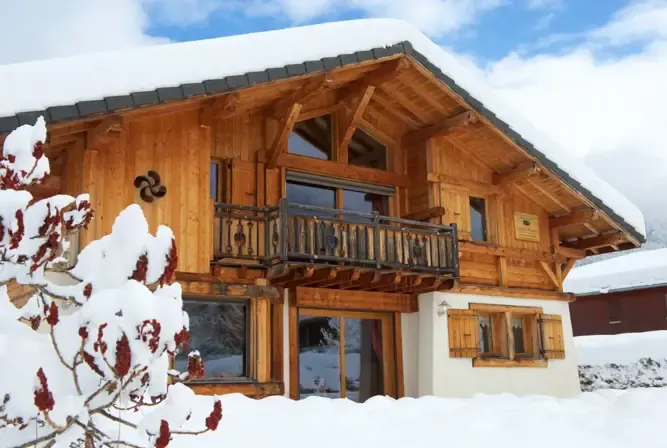 Chalet Arnica: the chalet from outside