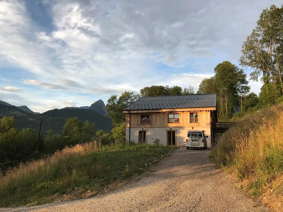 Le chalet dans les étoiles: the chalet from outside