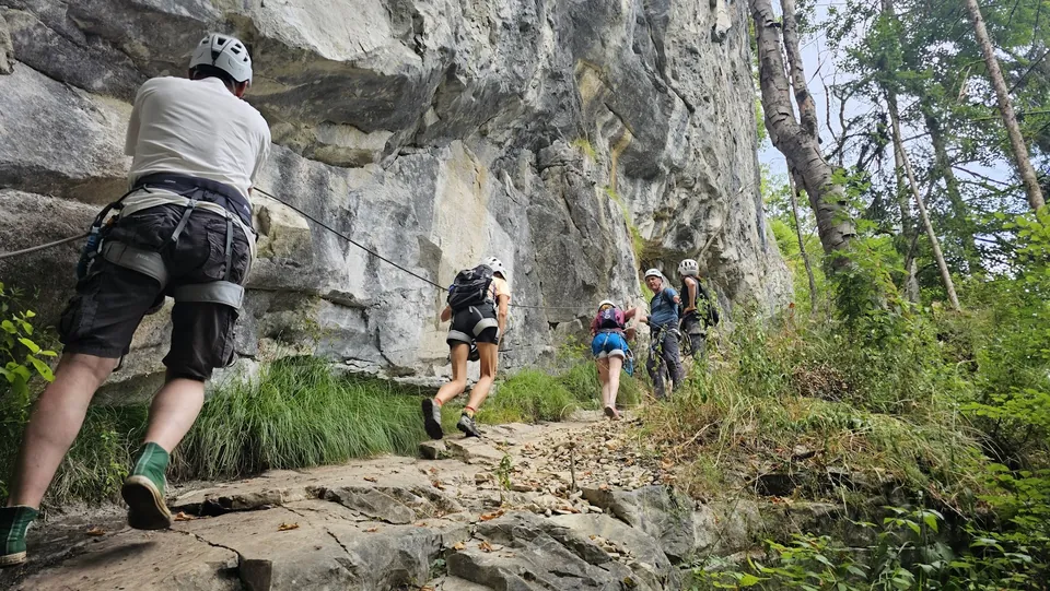 Via ferrata du Mont Sixt: view 2