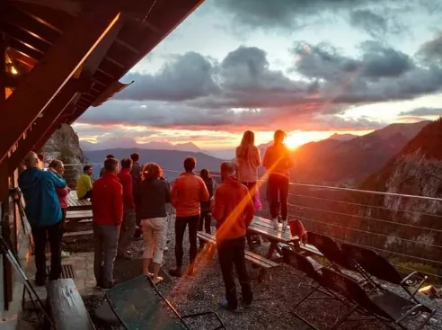 Refuge du Folly: view 2